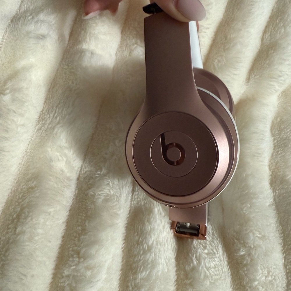 Rose Gold Headphones